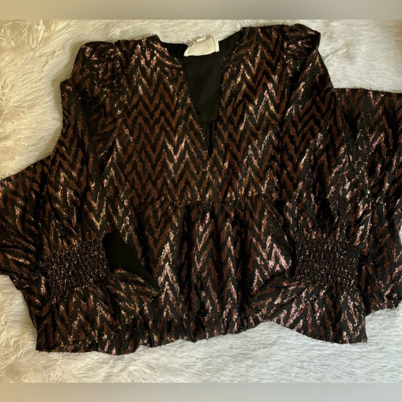 Pomander place Women’s Metallic Ikat Kenzo Dress - Picture 6 of 8